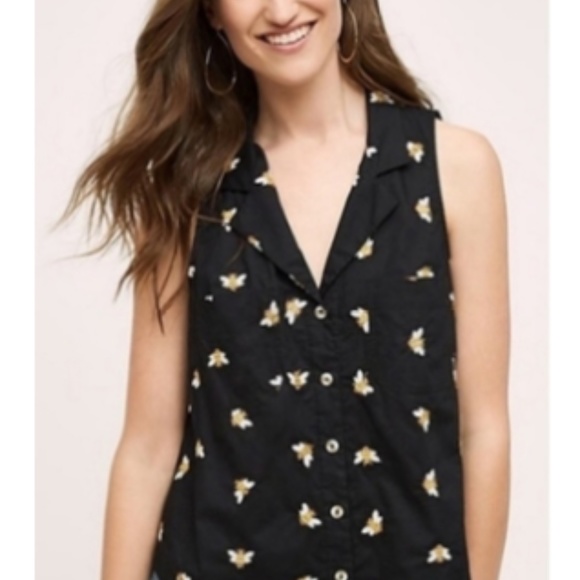 Anthropologie Tops - Anthropologie (HD IN PARIS) bee blouse (8)